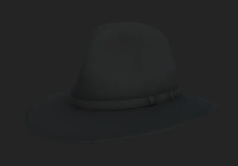 Classic Fedora - Blender 3d models