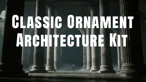 Classical Architecture Assets - Blender 3d models
