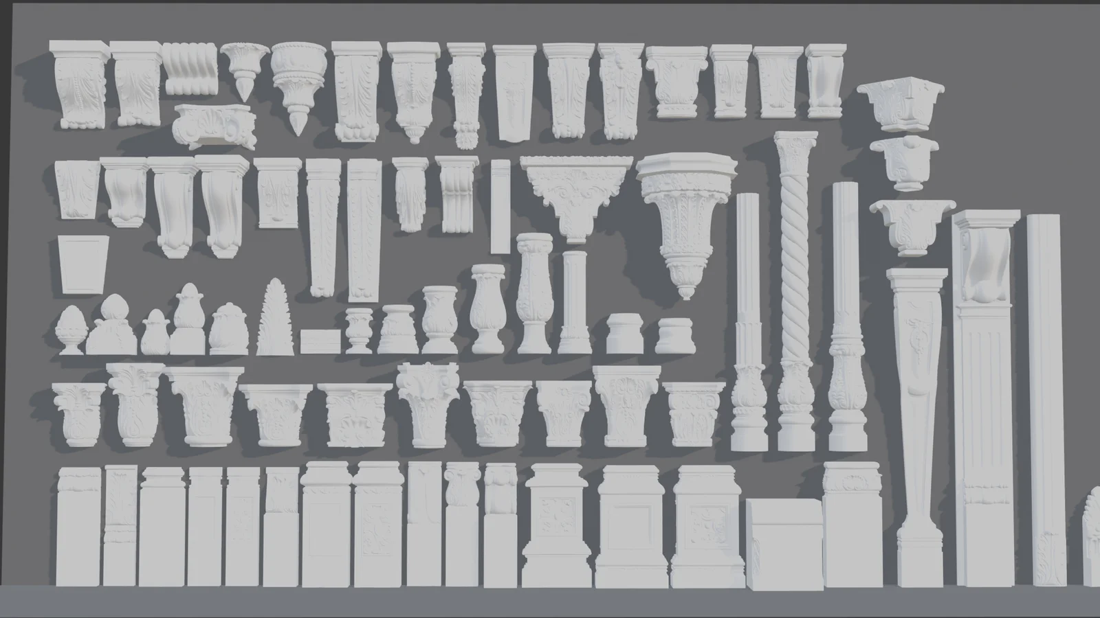 Classical Architecture Assets screenshot 4