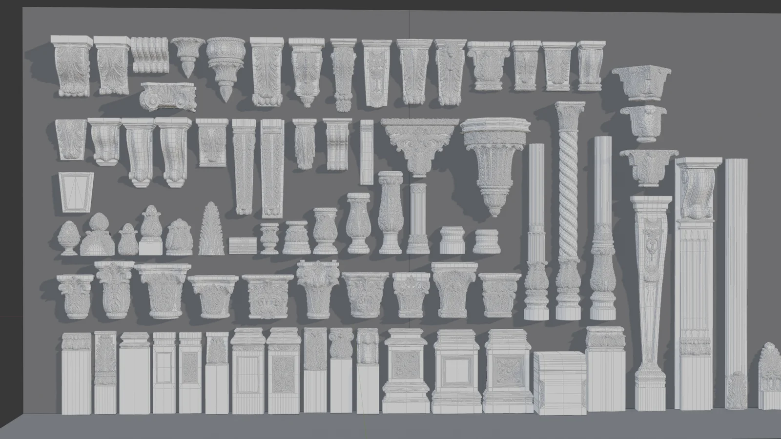 Classical Architecture Assets screenshot 5