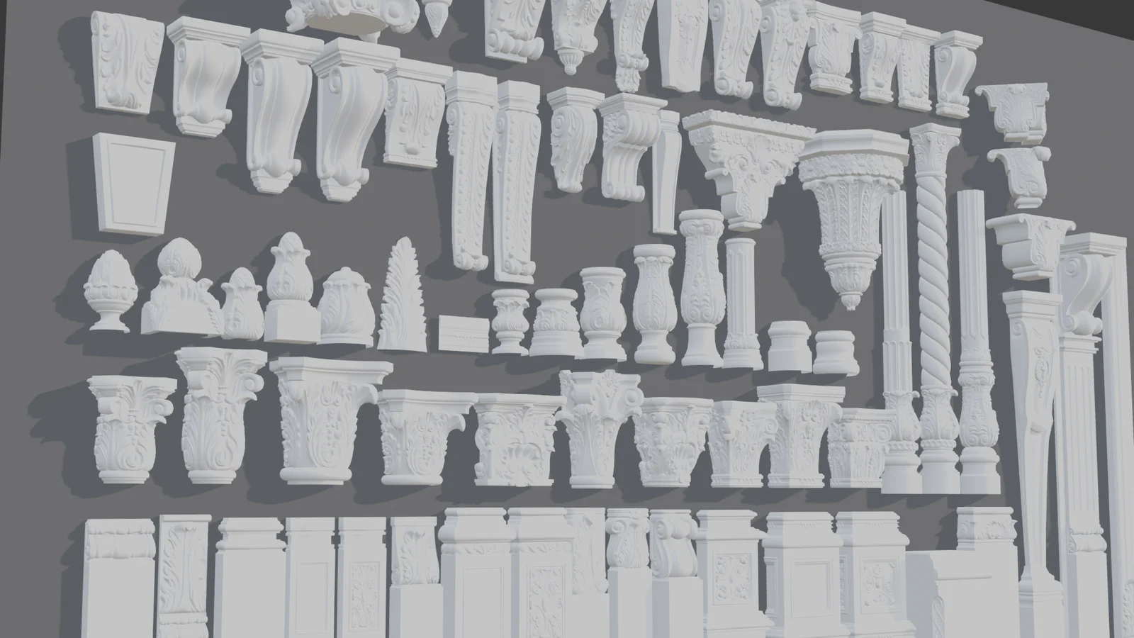 Classical Architecture Assets screenshot 6