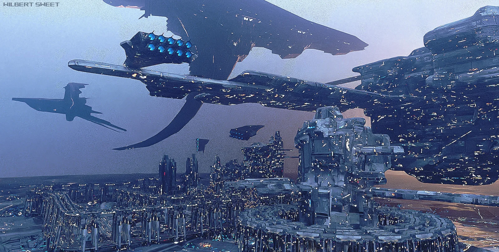 Clean Future City Architecture screenshot 2