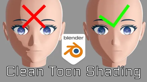 Clean Toon Shading - Blender shaders