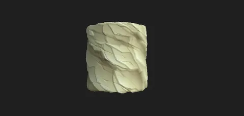 Stylized Cliff Material - Blender textures & materials