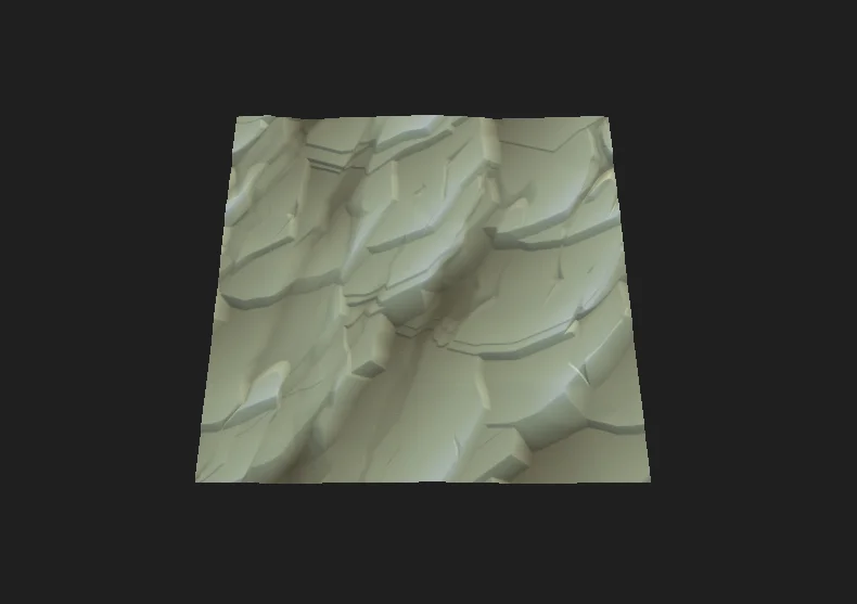 Stylized Cliff Material screenshot 2