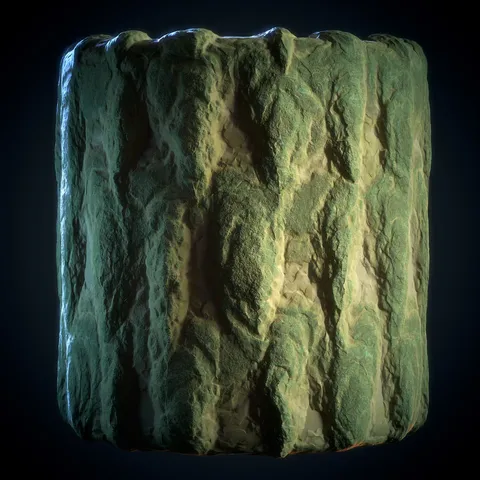 Cliff Vol 13 - Blender textures & materials