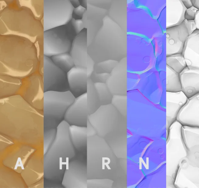 Stylized Cliff with Dirt screenshot 2