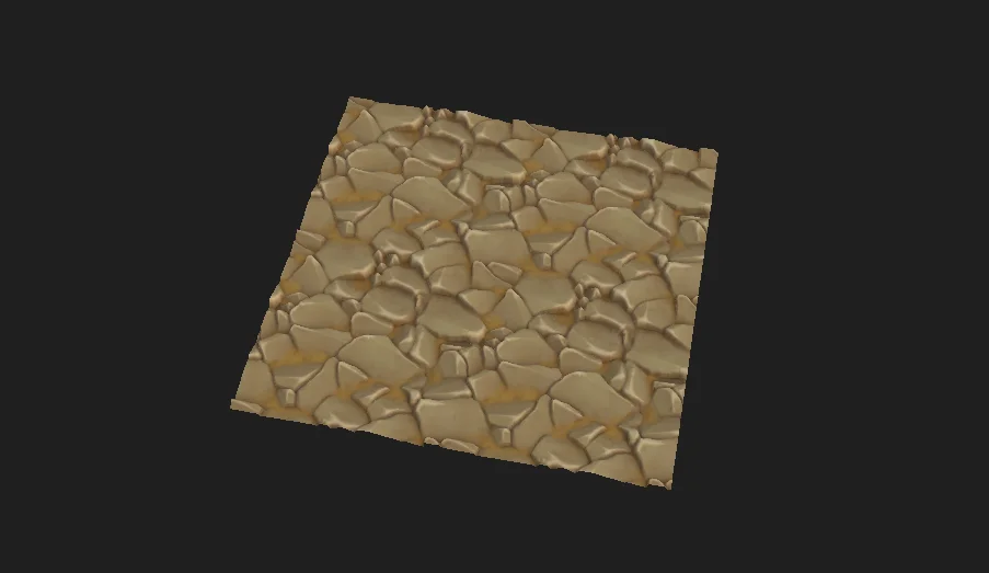 Stylized Cliff with Dirt screenshot 3