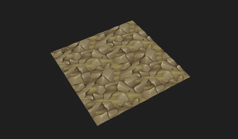 Stylized Cliff with Sand screenshot 2
