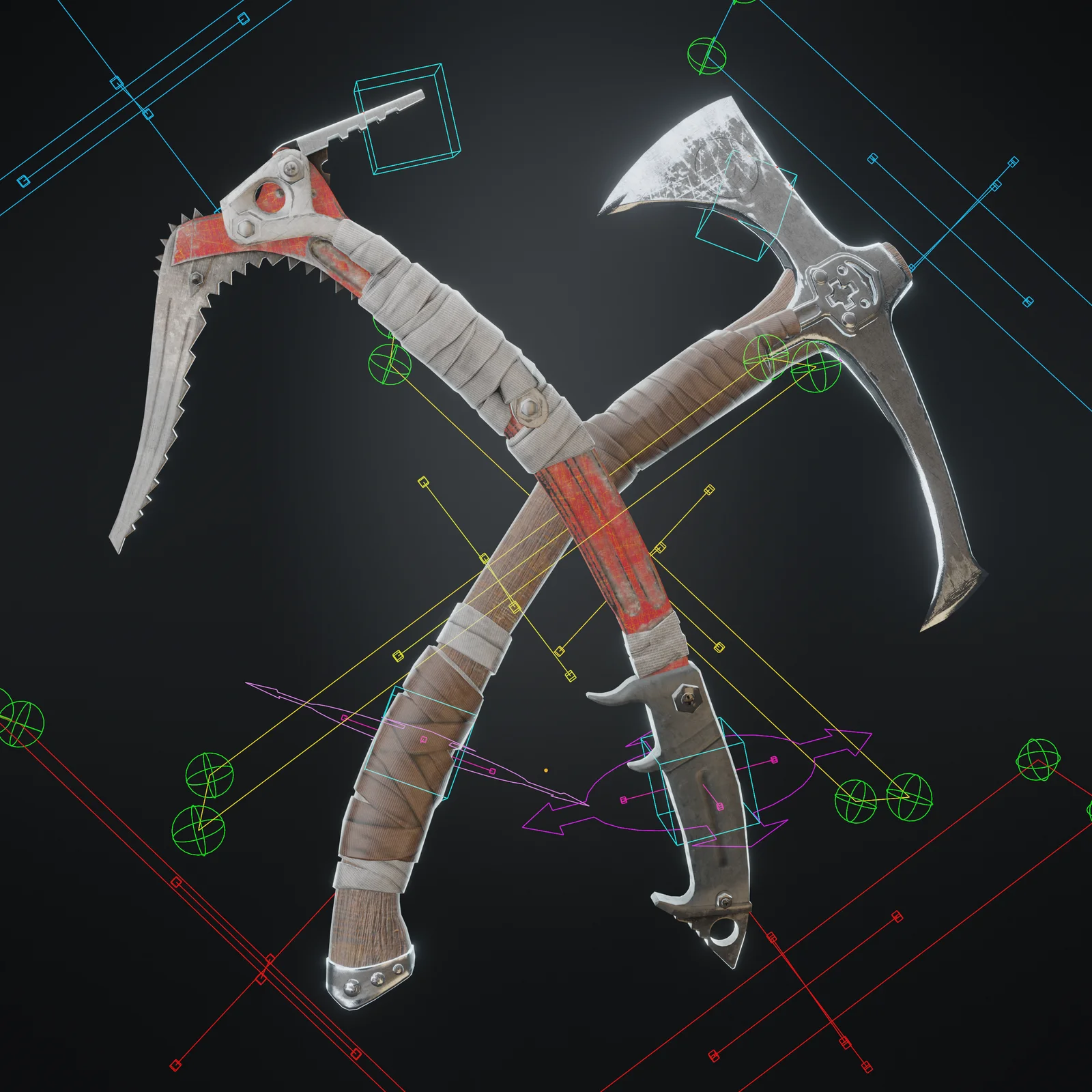 Climbing Axe Rig screenshot 2