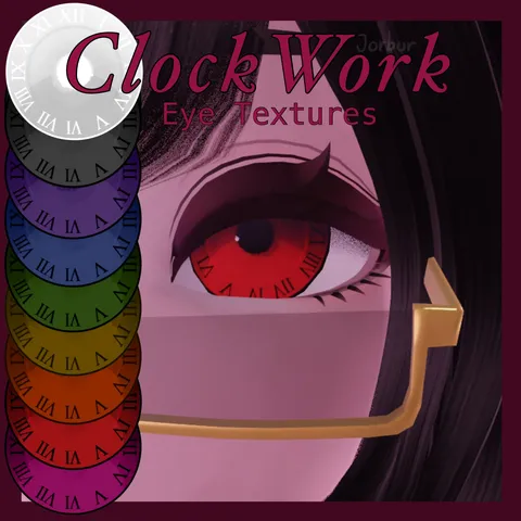 Clockwork Eye Textures - Blender textures & materials