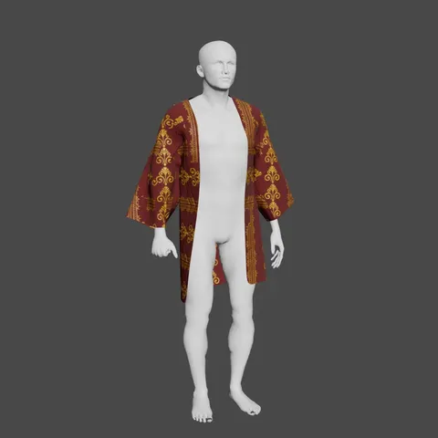 Cloth Tutorial Character - Blender 3d models