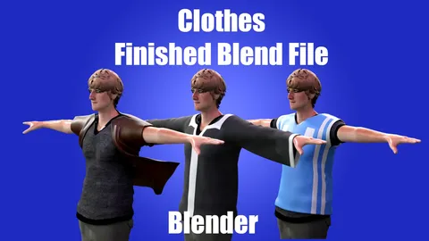 Clothes - Blender 3d models