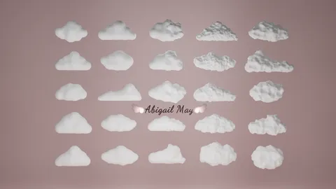 Cloud Pack - Blender 3d models