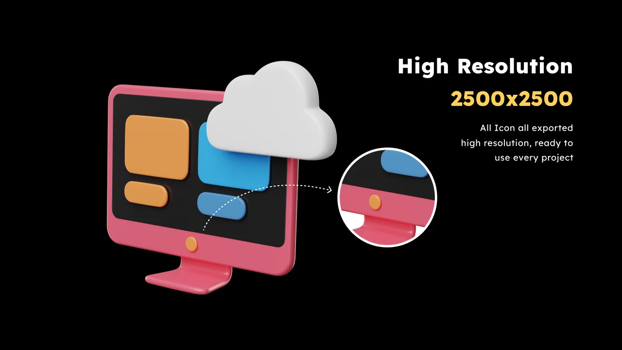 Cloud Tech & SaaS 3D Icons screenshot 3