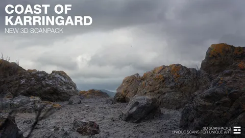 Coast of Karringard - Blender 3d models