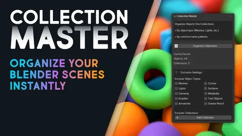 Collection Master - Blender addons