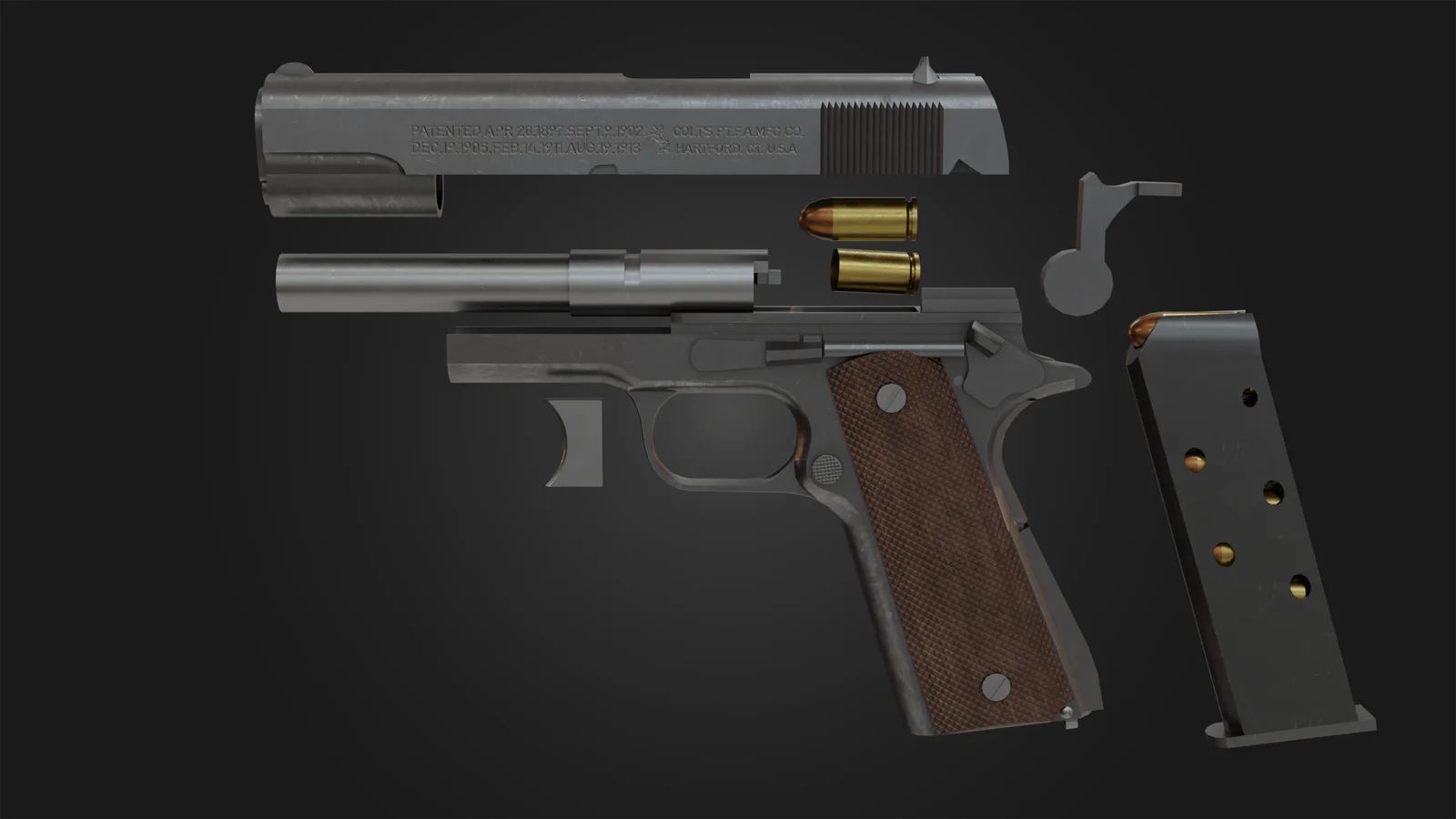 Colt M1911 Pistol screenshot 4