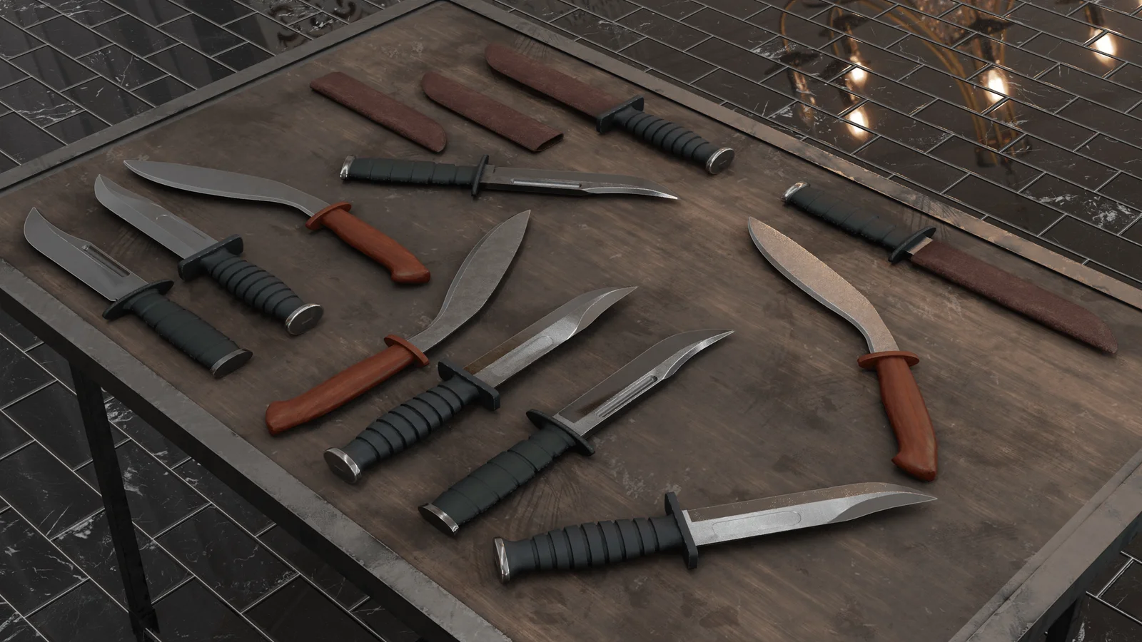 Combat Knife Collection screenshot 2