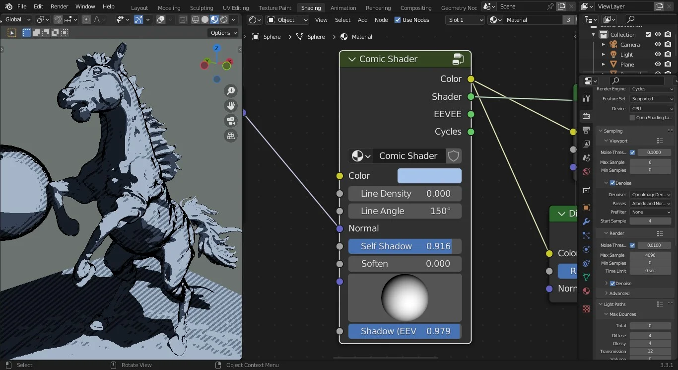 Comic Shader screenshot 2