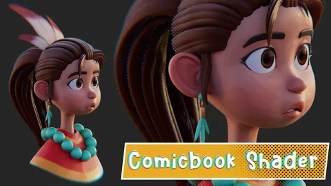 ComicBook Shader - Blender shaders