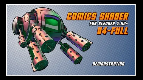 Comics Shader - Blender shaders