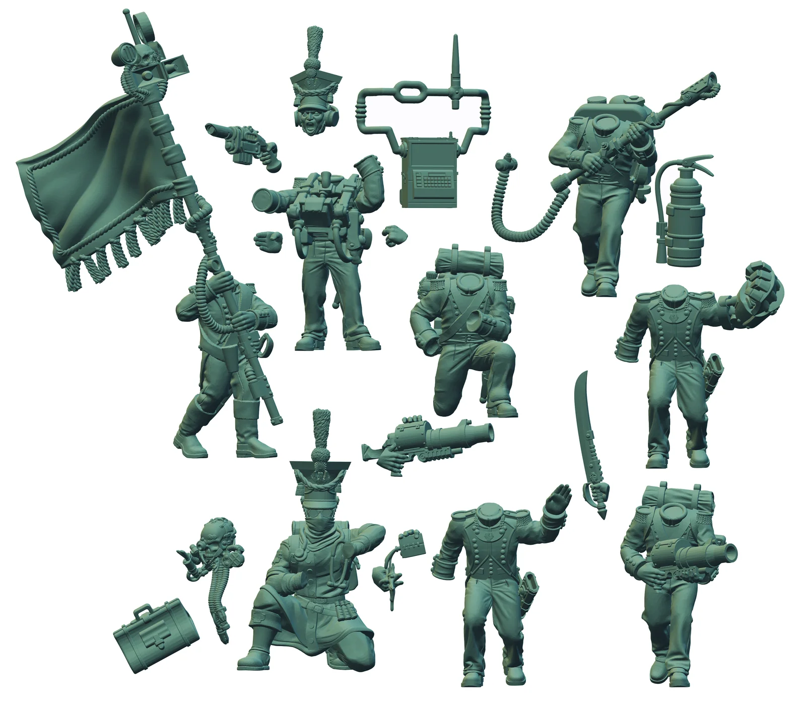 French Future Legion Command Squad screenshot 7