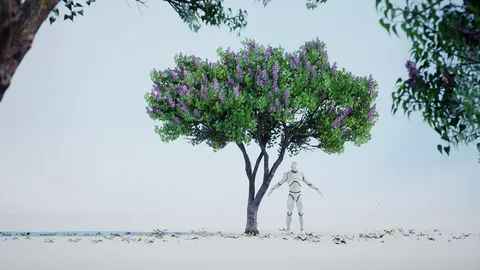 Common Lilac Tree - Blender 3d models