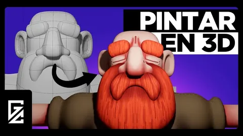 Cómo Pintar Un Personaje 3D - Blender tutorials & courses