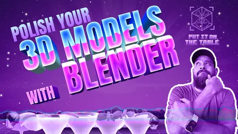 Refining 3D Food & Cocktails - Blender tutorials & courses