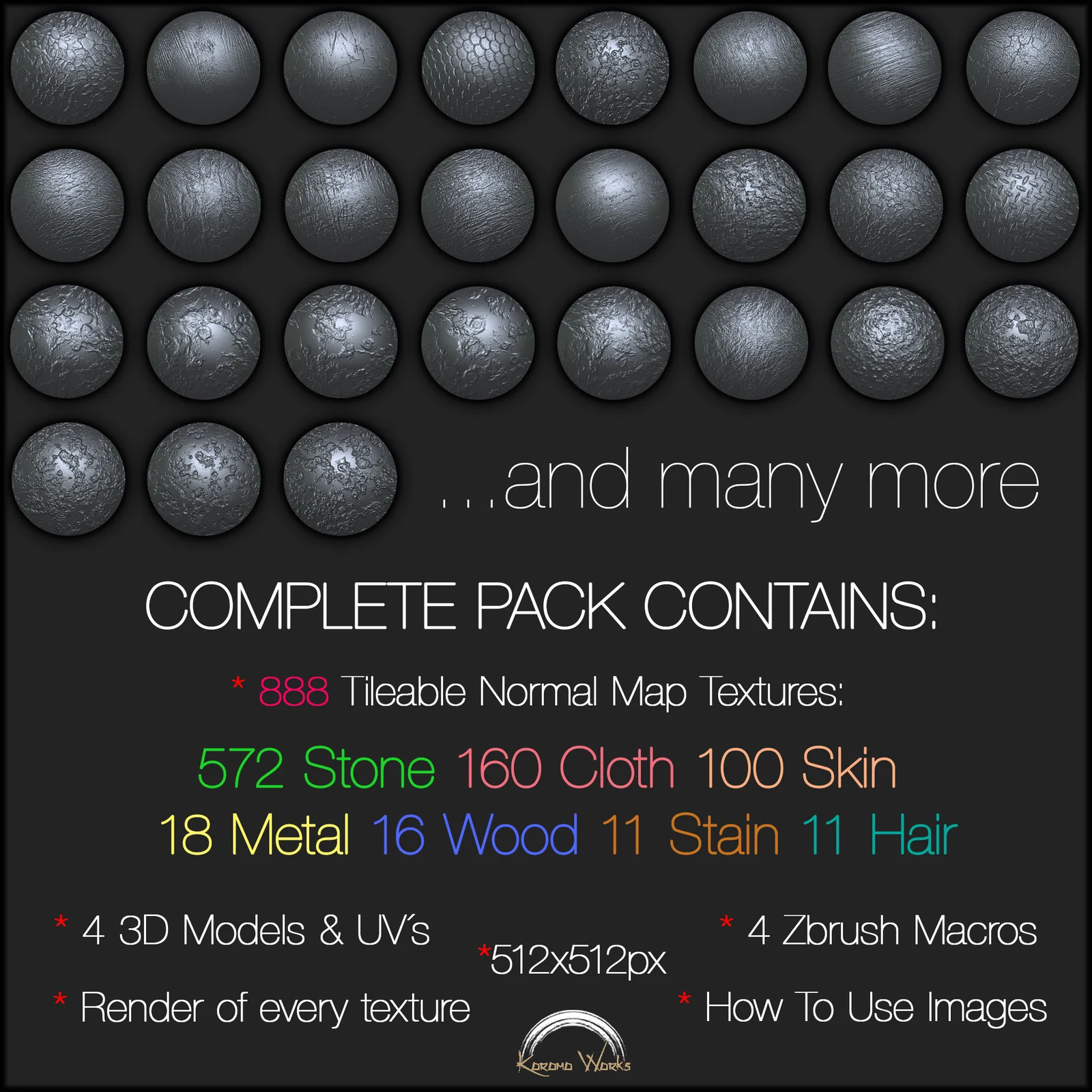 888 Detail Tileable Normal Maps screenshot 3