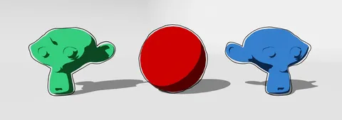 Compositor Line Boil Effect - Blender shaders