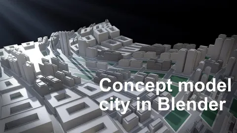 Concept Masterplan - Blender scenes