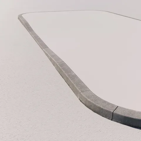Concrete Curb - Blender 3d models