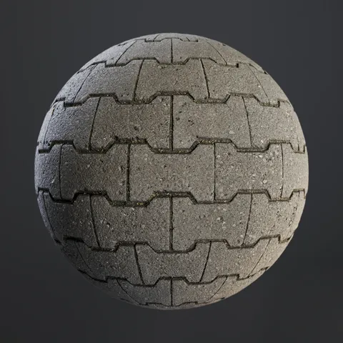 Concrete Dumble - Blender textures & materials