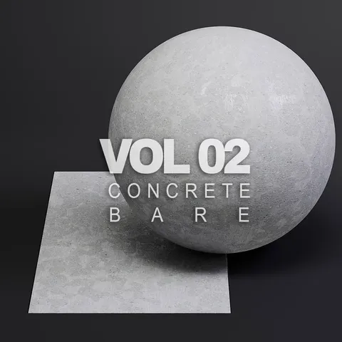Concrete Vol 02 Bare - Blender textures & materials