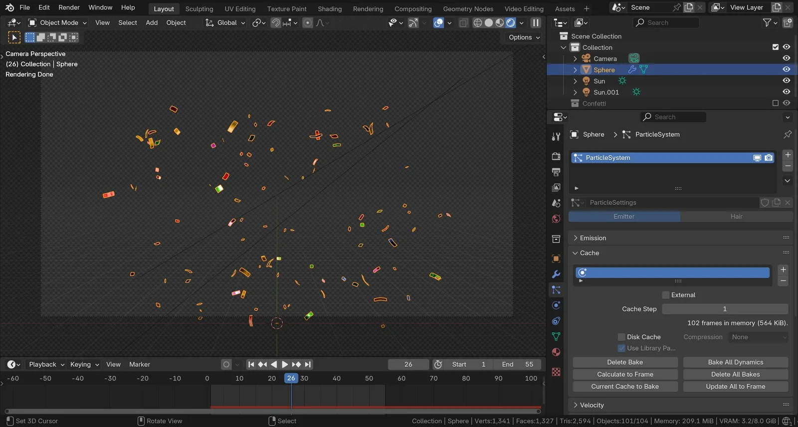 Confetti Animation screenshot 4