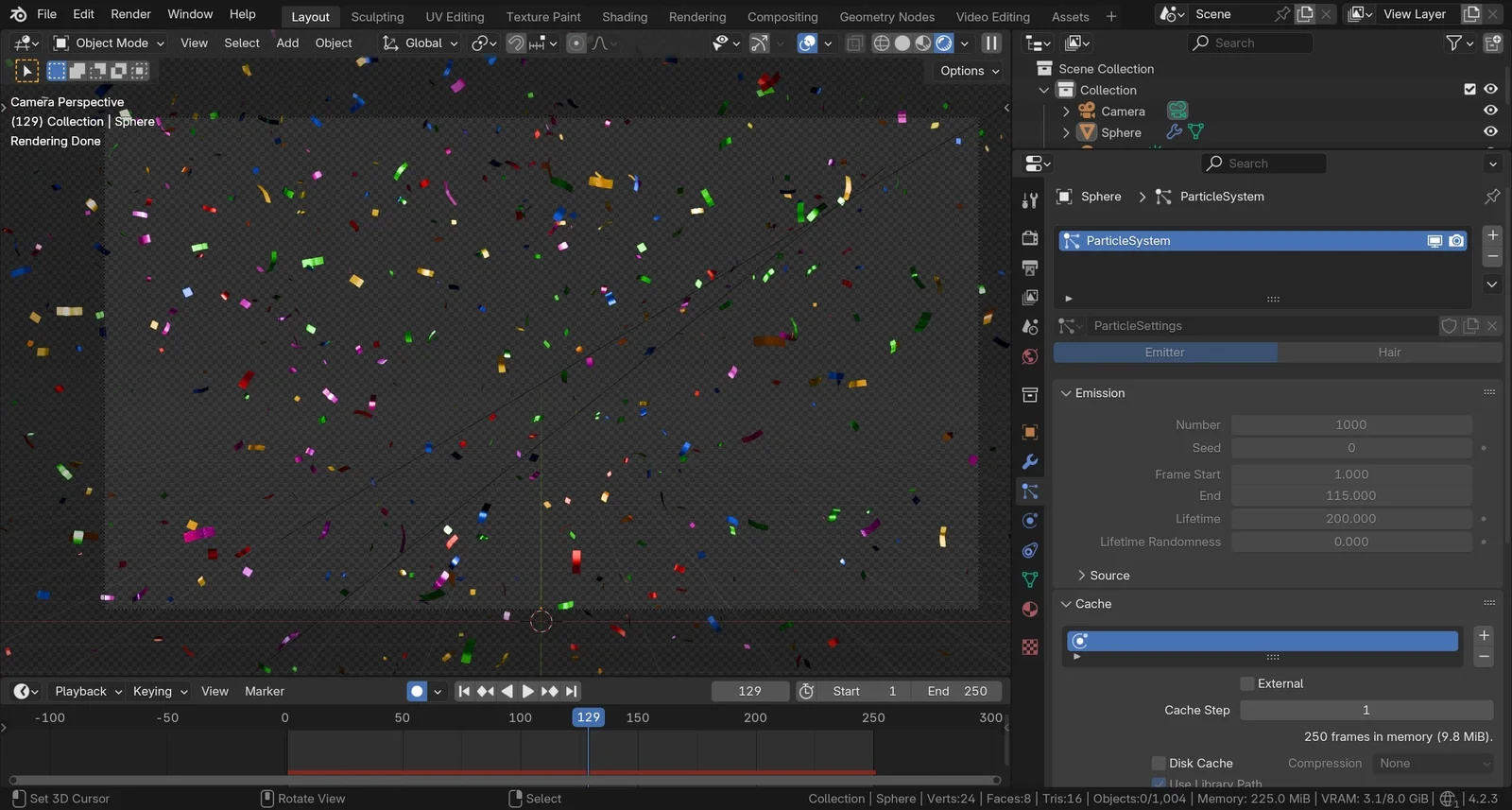 Confetti Animation screenshot 5