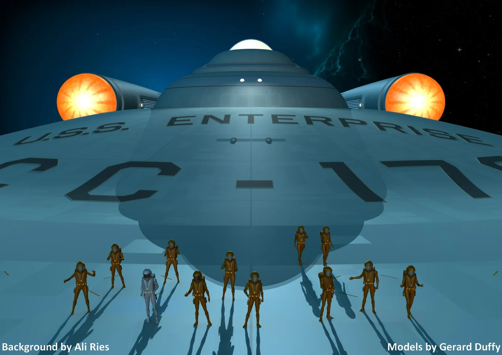 Constitution Class MKII Fleet screenshot 4