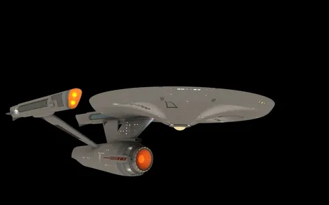 Constitution Class Phase II Fleet - Blender 3d models