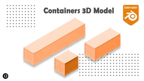 Containers - Blender 3d models