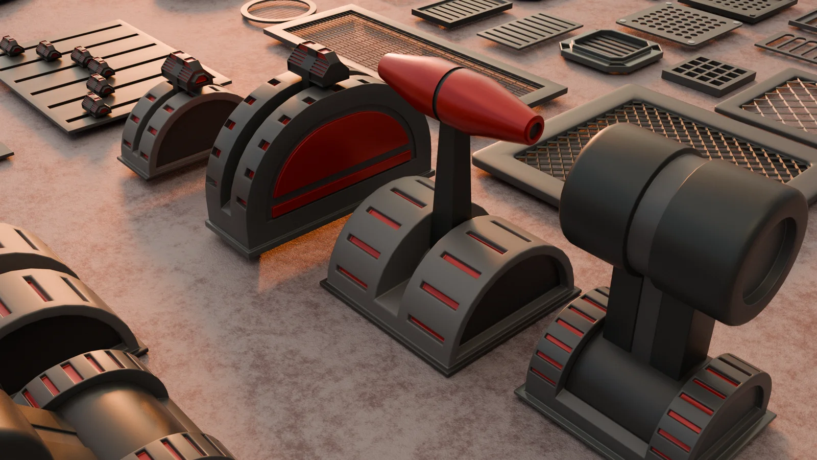 Control Panel Kitbash Set screenshot 2