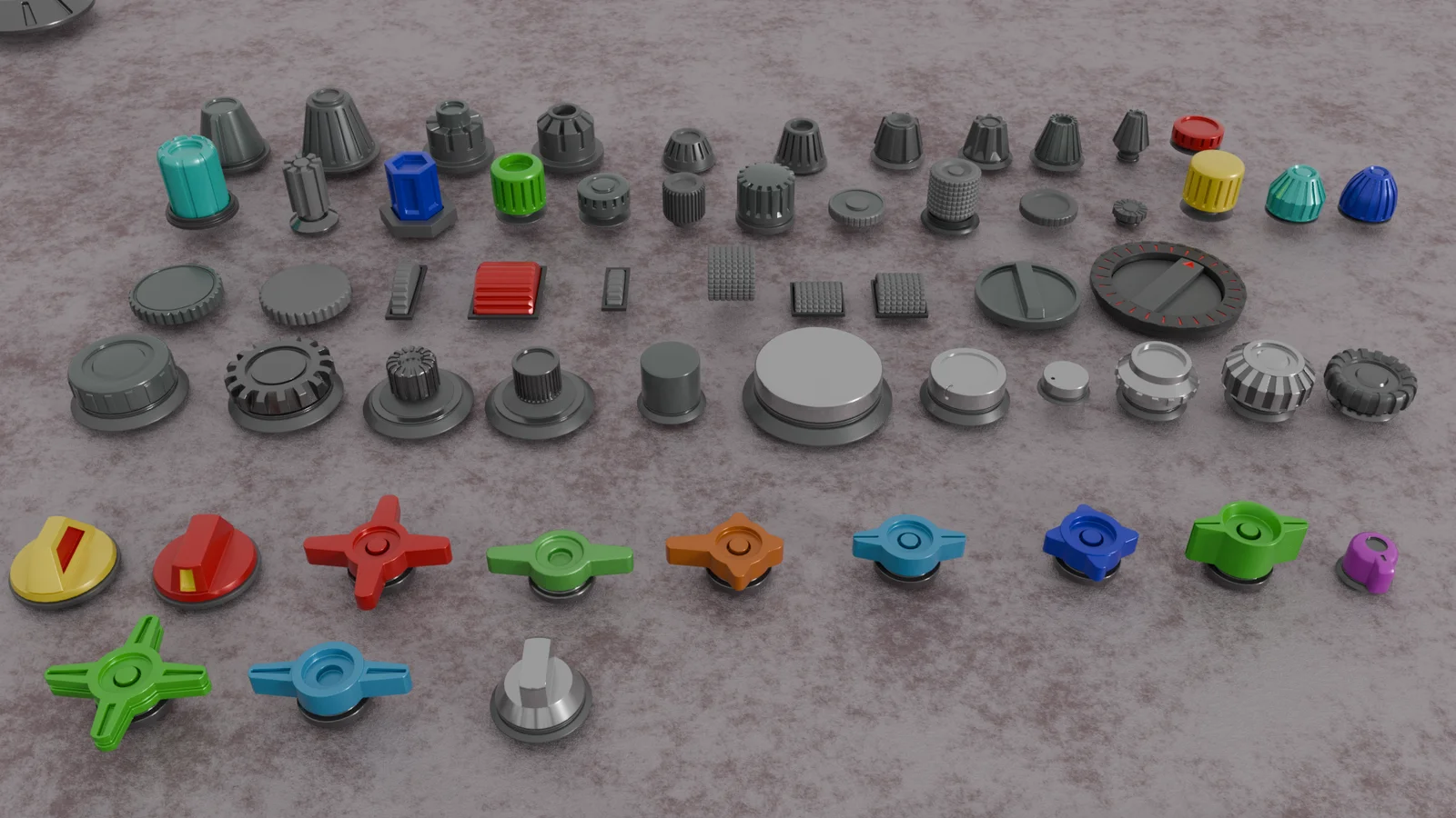 Control Panel Kitbash Set screenshot 6