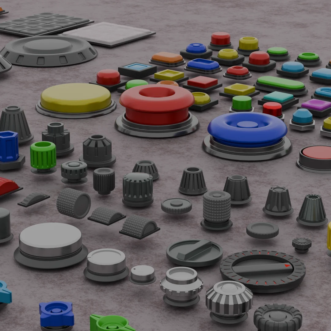 Control Panel Kitbash Set screenshot 7