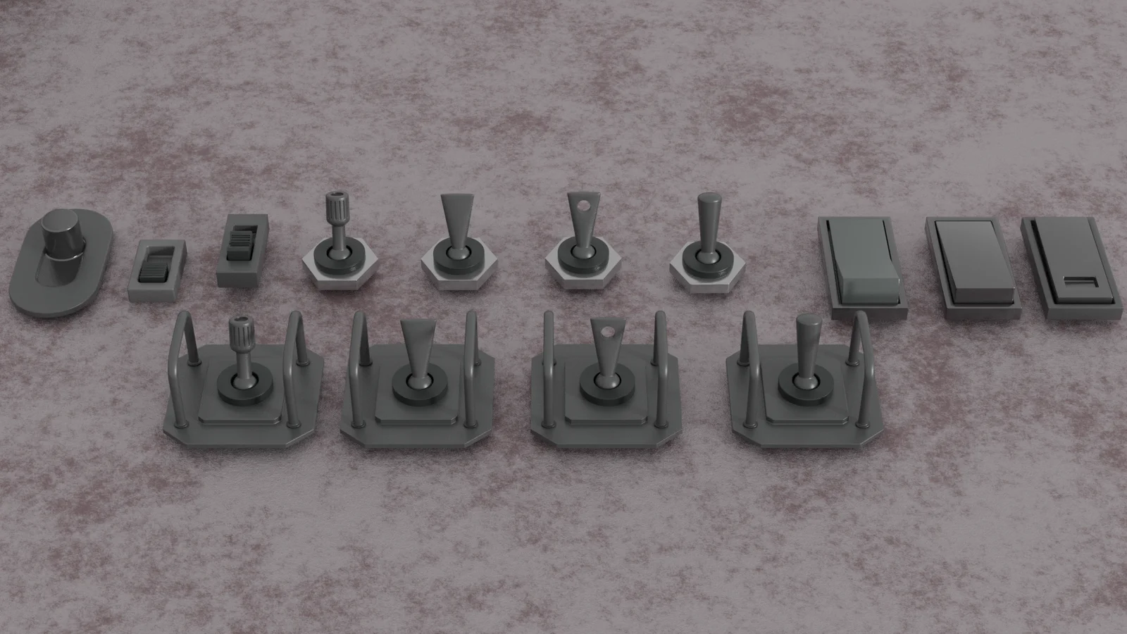 Control Panel Kitbash Set screenshot 8