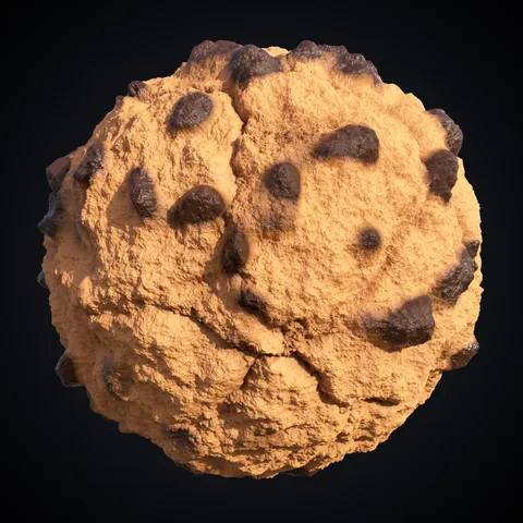 Procedural Cookie Material - Blender shaders