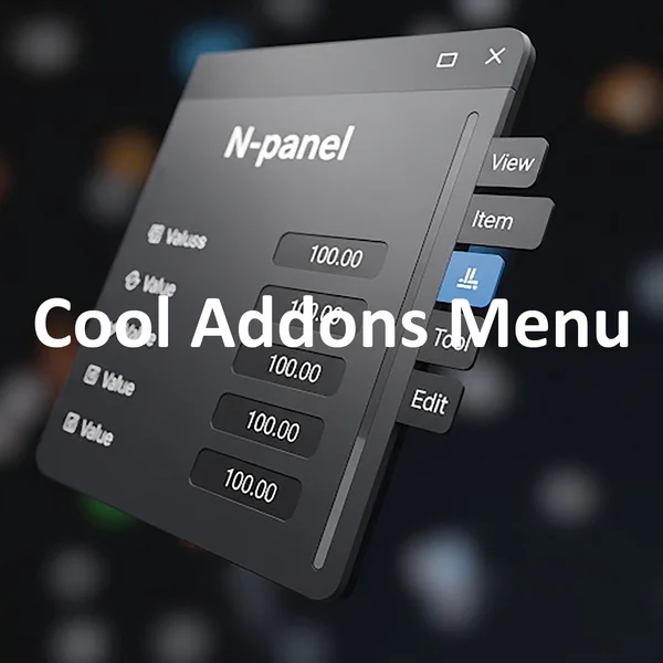 Cool Addons Menu - Blender addons