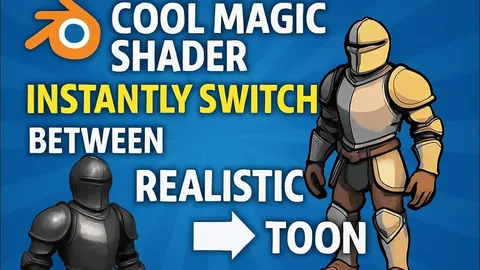 Cool Magic Shader - Blender addons