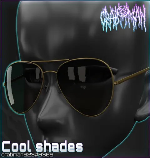 Cool Shades - Blender 3d models