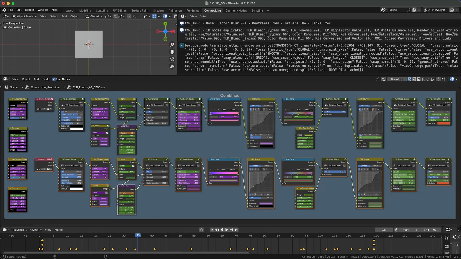 Copy Nodes Keyframes screenshot 2